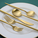 Opulent Oasis Kit Jogo Talheres Inox 24pçs Slim faqueiro Em Aço para cozinha utensílios domésticos