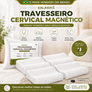 Travesseiro CERVICAL Ortopédico Magnetico com Infravermelho Terapêutico Pillow Anatômico Anti Ronco