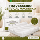 Travesseiro CERVICAL Ortopédico Magnetico com Infravermelho Terapêutico Pillow Anatômico Anti Ronco