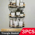 Suporte De Shampoo Prateleiras De Banheiro Sem Furo Premium
