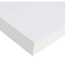 Kit 4 Prateleiras reta 30/40/50/60 nicho Branco Suporte decoração sala quarto banheiro escritório