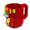 Canecas Bloquinhos Com Encaixe "Lego" + Peças Para Montar