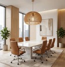 Pendente de Teto Lustre Grande de Sala em Madeira Mdf Decoração