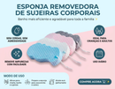 Esponja de banho esfoliante corporal removedor de pele morta e sujeira indolor
