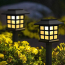 Luminaria Solar Espeto de Jardim Led Decoração Cazinha Recarregavel no Sol