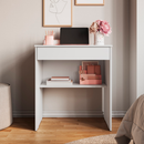 Escrivaninha Com Gaveta Computador Prateleira Quarto Home Office