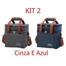 Bolsa Térmica De Duas Camadas De Grande Capacidade Impermeável Adequada Para Piquenique Na Praia