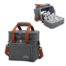 Bolsa Térmica De Duas Camadas De Grande Capacidade Impermeável Adequada Para Piquenique Na Praia