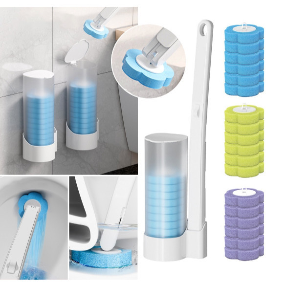 Escova sanitária Para Vaso sanitário e Parede Banheiro