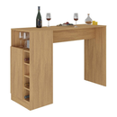 Bancada Balcão/Mesa Ilha de Cozinha Gourmet com Adega e 1 Porta Multimóveis