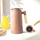 Garrafa Térmica Café 1 Litro Com Termômetro Led Para Chás Design Moderno