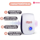 Repelente ultrassônico eletrônico de mosquitos, repele moscas, baratas, morcegos e ratos, tensão dupla