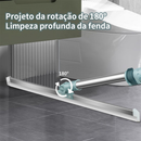 Rodo de Silicone Para Limpeza Banheiro Vassoura Mágica Rodo Tira Pelo Limpa Vidro Seca Bem Silicone Vassoura Piso Vidros
