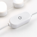 Luz Arandela Camarim LED 10 Lâmpadas Para Espelho Maquiagem Studio Auto Colante USB Bivolt
