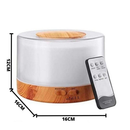 Difusor de Aroma, Umidificador de Ar Ultrassônico 500ML e 300ML Su