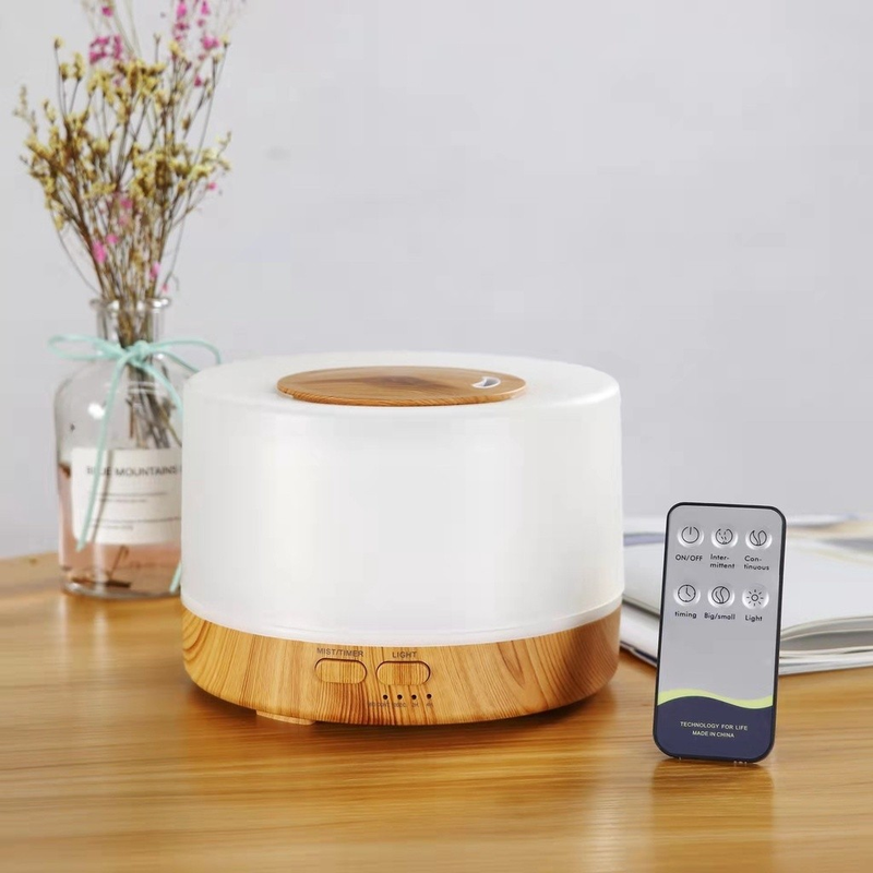 Difusor de Aroma, Umidificador de Ar Ultrassônico 500ML e 300ML Su